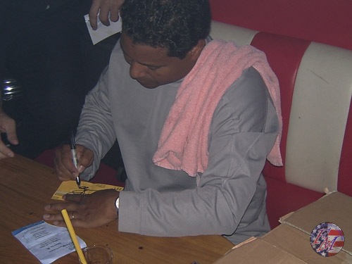 Autogrammstunde mit Stevie B.