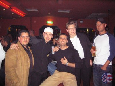 Ahmed, Massimo, Tanassi, Cyberjumper und Berniebunker